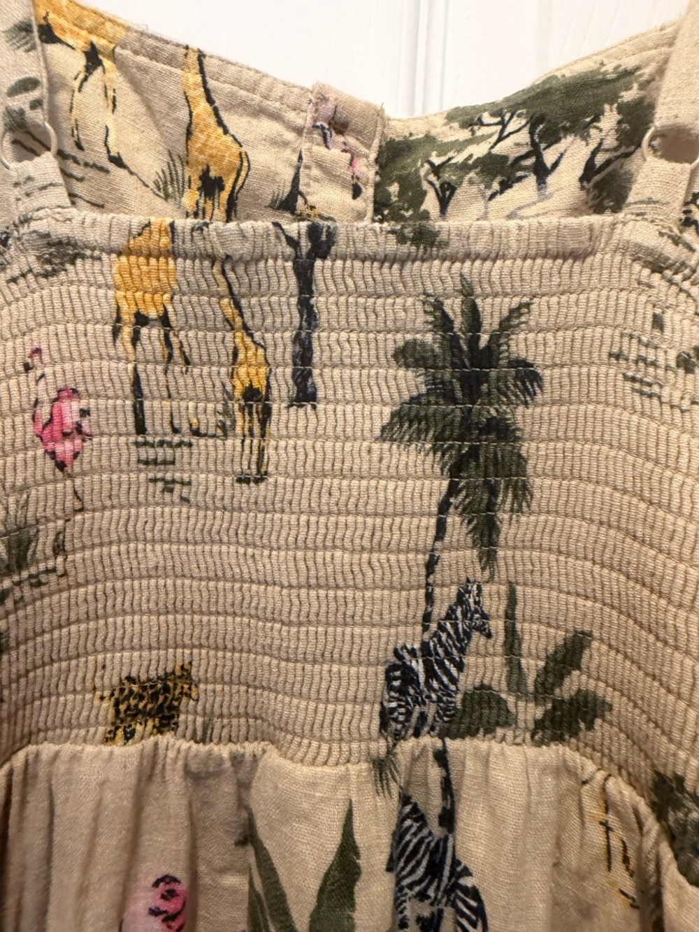 Old Navy Safari print dress - Picture 6 of 7